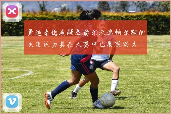 费迪南德质疑图赫尔未选帕尔默的决定认为其在大赛中已展现实力